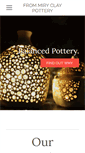 Mobile Screenshot of frommiryclaypottery.com